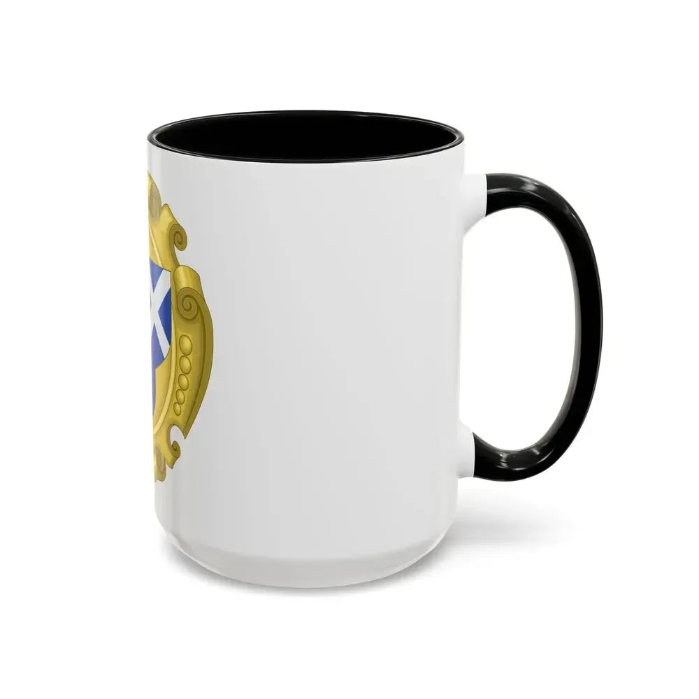 Coat of Arms of the Commonwealth of England, Scotland and Ireland - Accent Coffee Mug - Go Mug Yourself