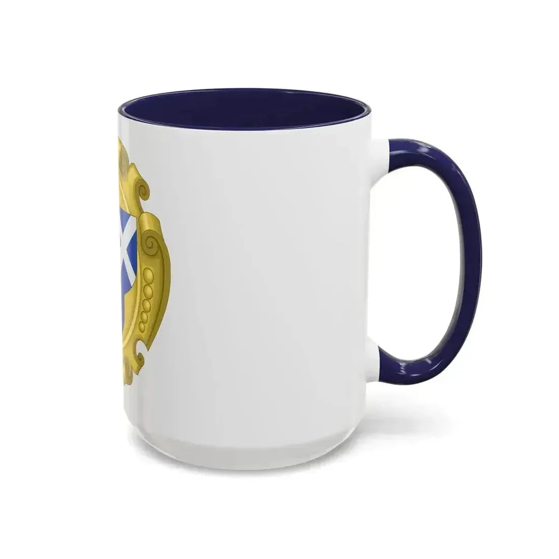 Coat of Arms of the Commonwealth of England, Scotland and Ireland - Accent Coffee Mug - Go Mug Yourself
