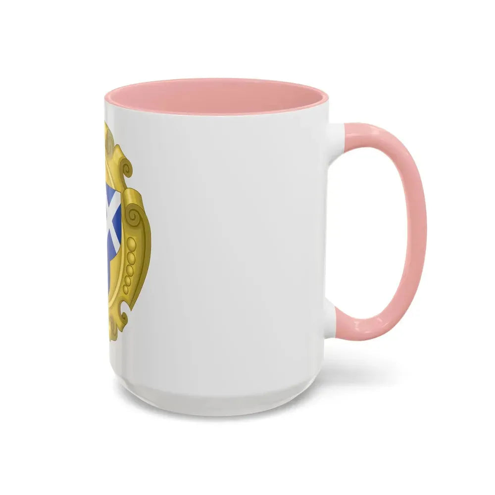 Coat of Arms of the Commonwealth of England, Scotland and Ireland - Accent Coffee Mug - Go Mug Yourself