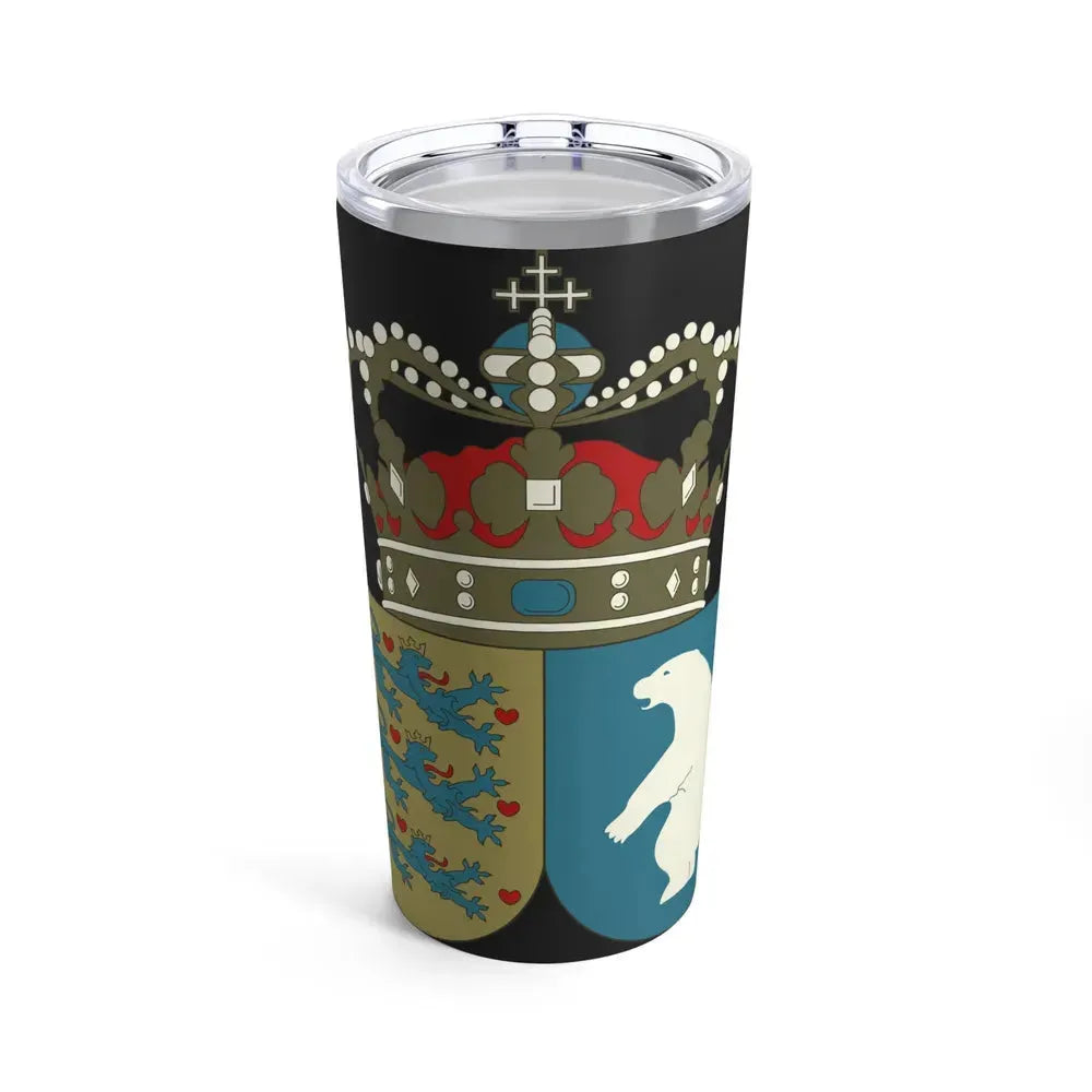 Coat of arms of the County of Greenland - Tumbler 20oz 20oz - Go Mug Yourself
