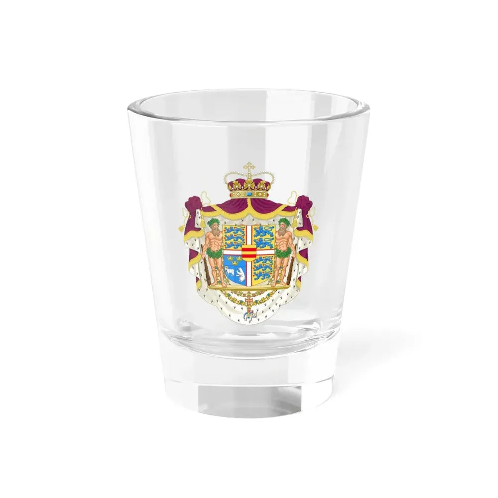 Coat of arms of the Crown Prince of Denmark - Shot Glass 1.5oz 1.5oz - Go Mug Yourself