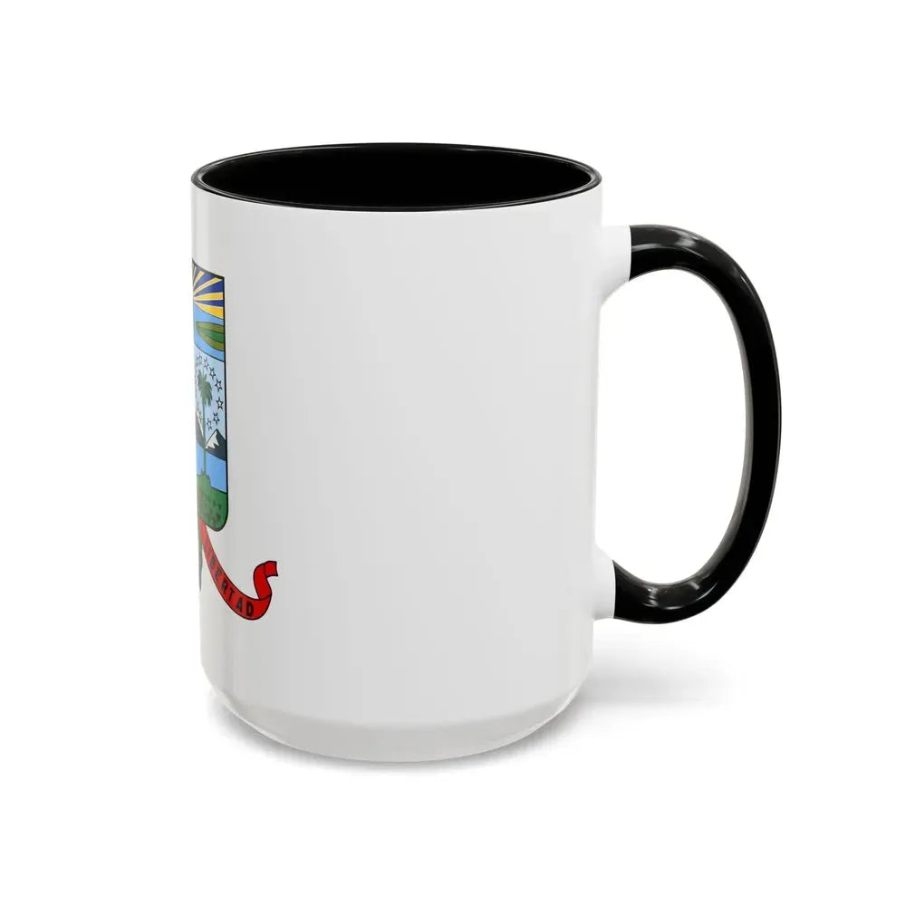 Coat of arms of the Cuban Filibuster Movement - Accent Coffee Mug - Go Mug Yourself