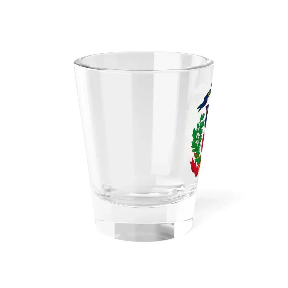 Coat of arms of the Dominican Republic - Shot Glass 1.5oz - Go Mug Yourself