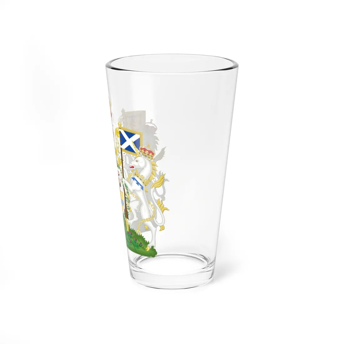Coat of Arms of the Duke of Rothesay (United Kingdom) (Coat of Arms) Pint Glass 16oz - Go Mug Yourself
