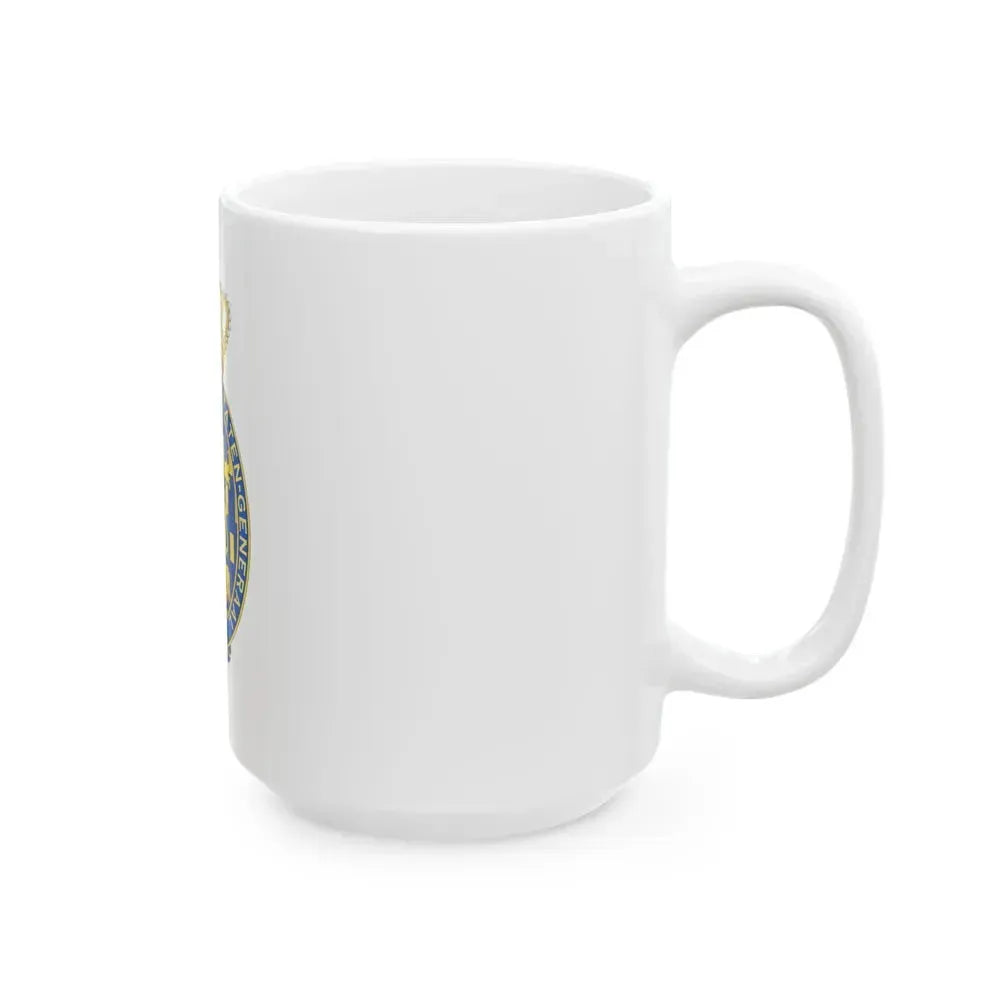 Coat of arms of the Eerste Kamer - White Coffee Mug - Go Mug Yourself