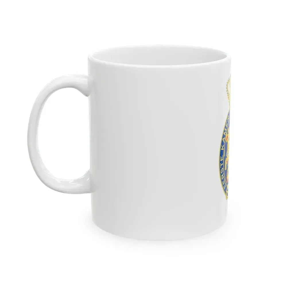 Coat of arms of the Eerste Kamer - White Coffee Mug - Go Mug Yourself