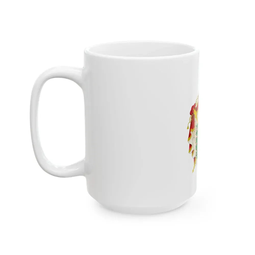 Coat of arms of the Empire of Brazil - White Coffee Mug - Go Mug Yourself