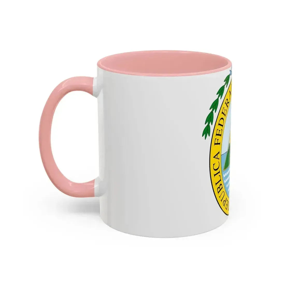 Coat of arms of the Federal Republic of Central America - Accent Coffee Mug - Go Mug Yourself