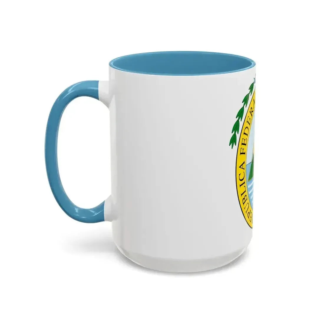 Coat of arms of the Federal Republic of Central America - Accent Coffee Mug - Go Mug Yourself