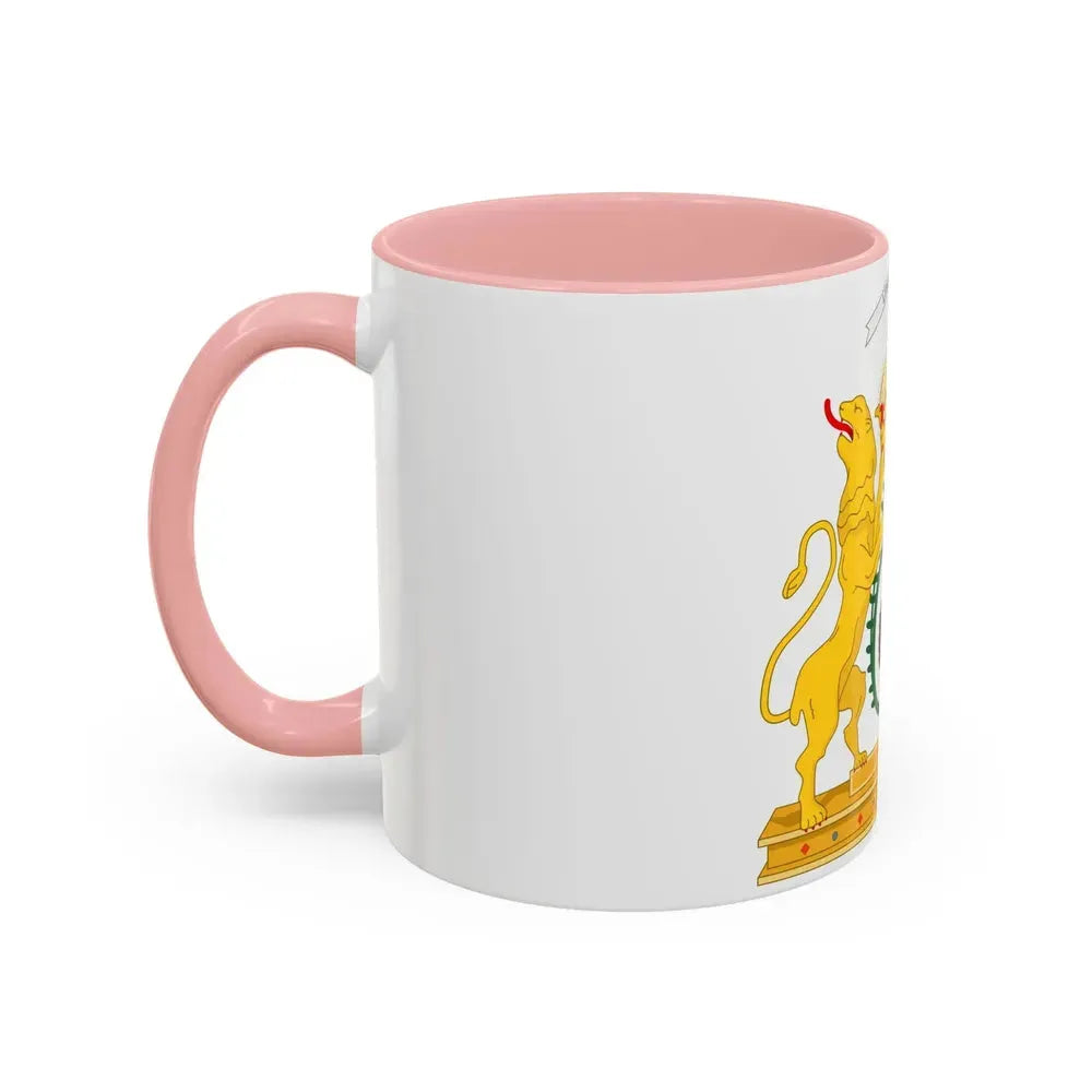 Coat of arms of the First Empire of Haiti - Accent Coffee Mug - Go Mug Yourself
