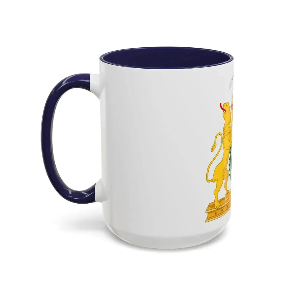 Coat of arms of the First Empire of Haiti - Accent Coffee Mug - Go Mug Yourself