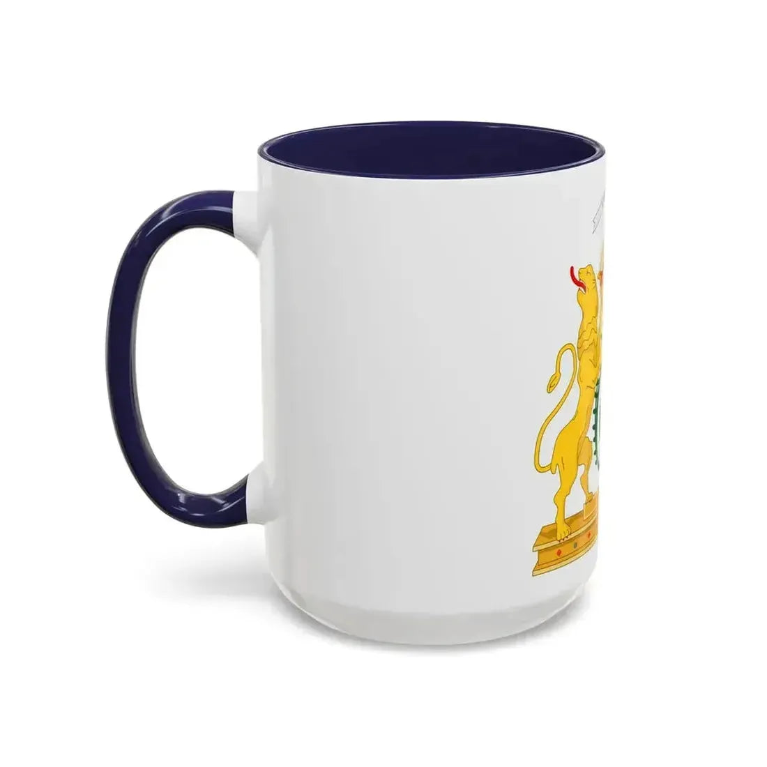 Coat of arms of the First Empire of Haiti - Accent Coffee Mug - Go Mug Yourself