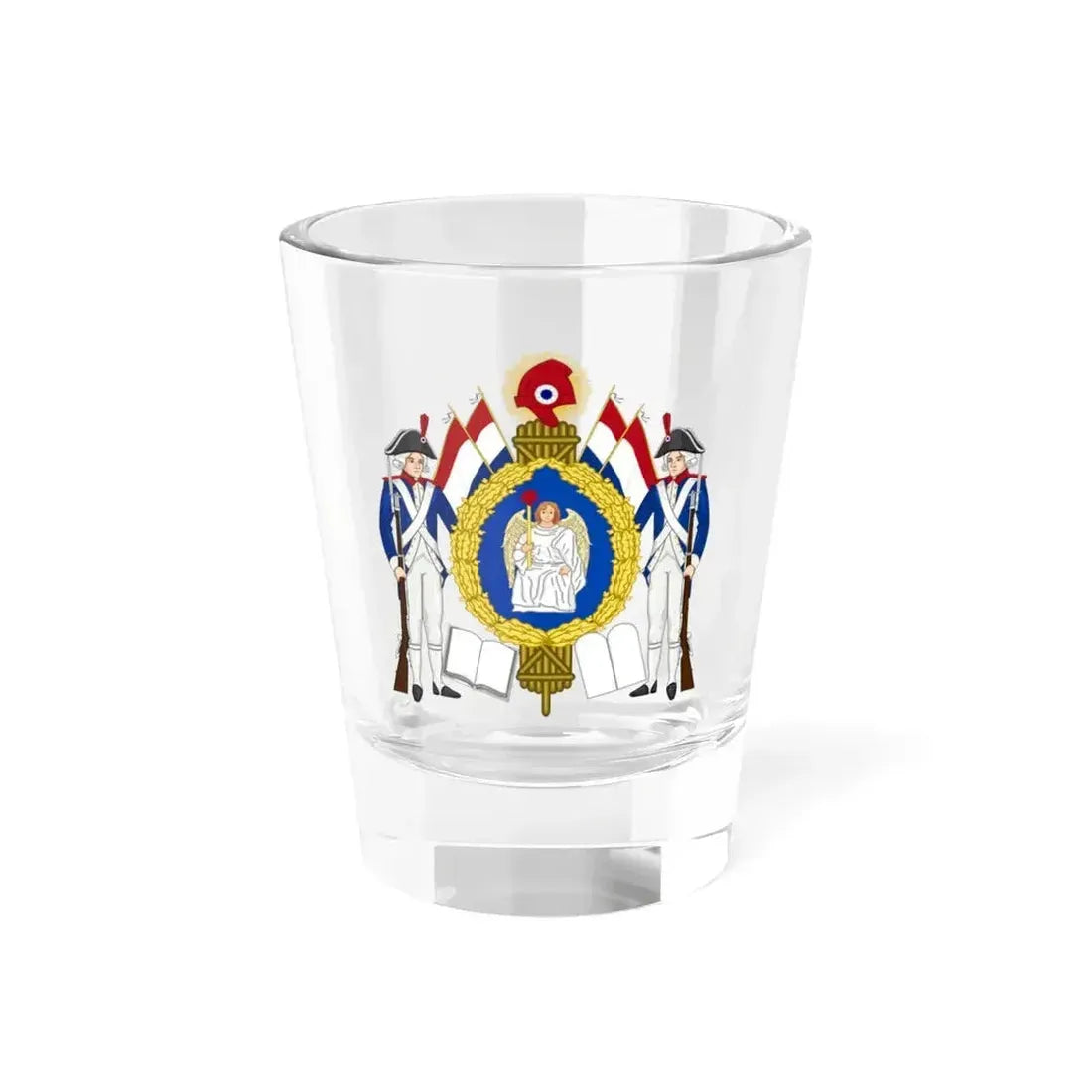 Coat of Arms of the First French Republic - Shot Glass 1.5oz 1.5oz - Go Mug Yourself
