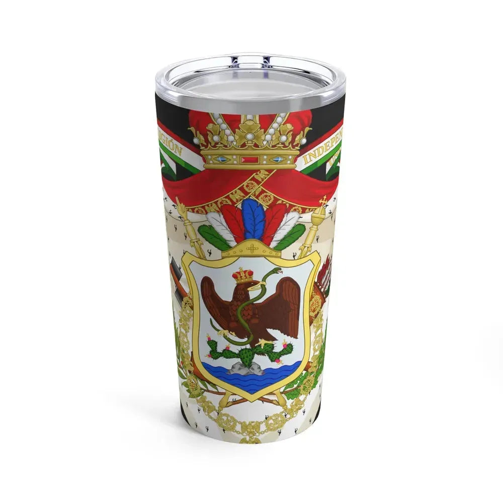 Coat of Arms of the First Mexican Empire - Tumbler 20oz 20oz - Go Mug Yourself