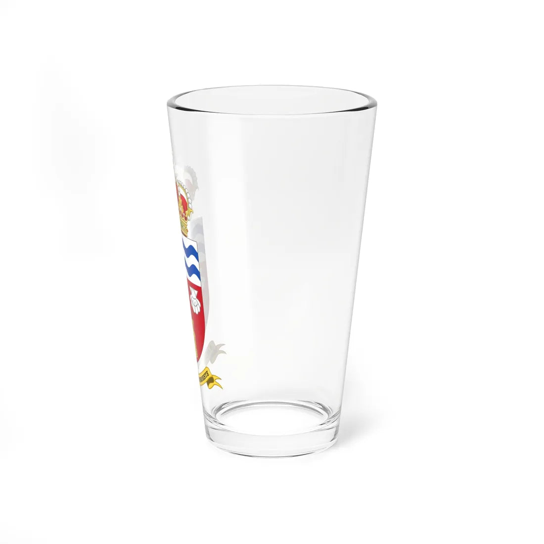 Coat of Arms of the Former 4th Spanish Military Region 1997-2002 (Spain) (Coat of Arms) Pint Glass 16oz - Go Mug Yourself