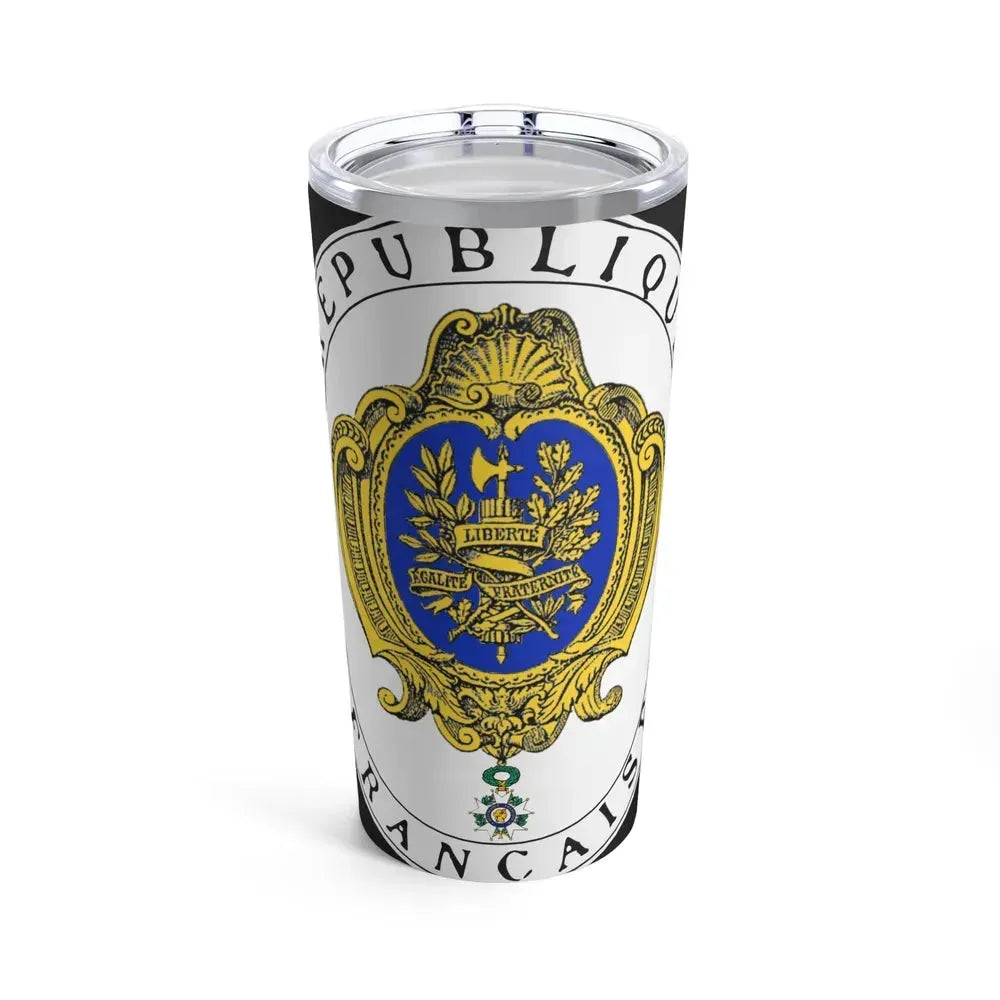 Coat of arms of the French Republic (1905) - Tumbler 20oz 20oz - Go Mug Yourself