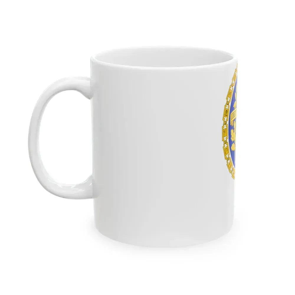 Coat of arms of the French Republic - White Coffee Mug - Go Mug Yourself