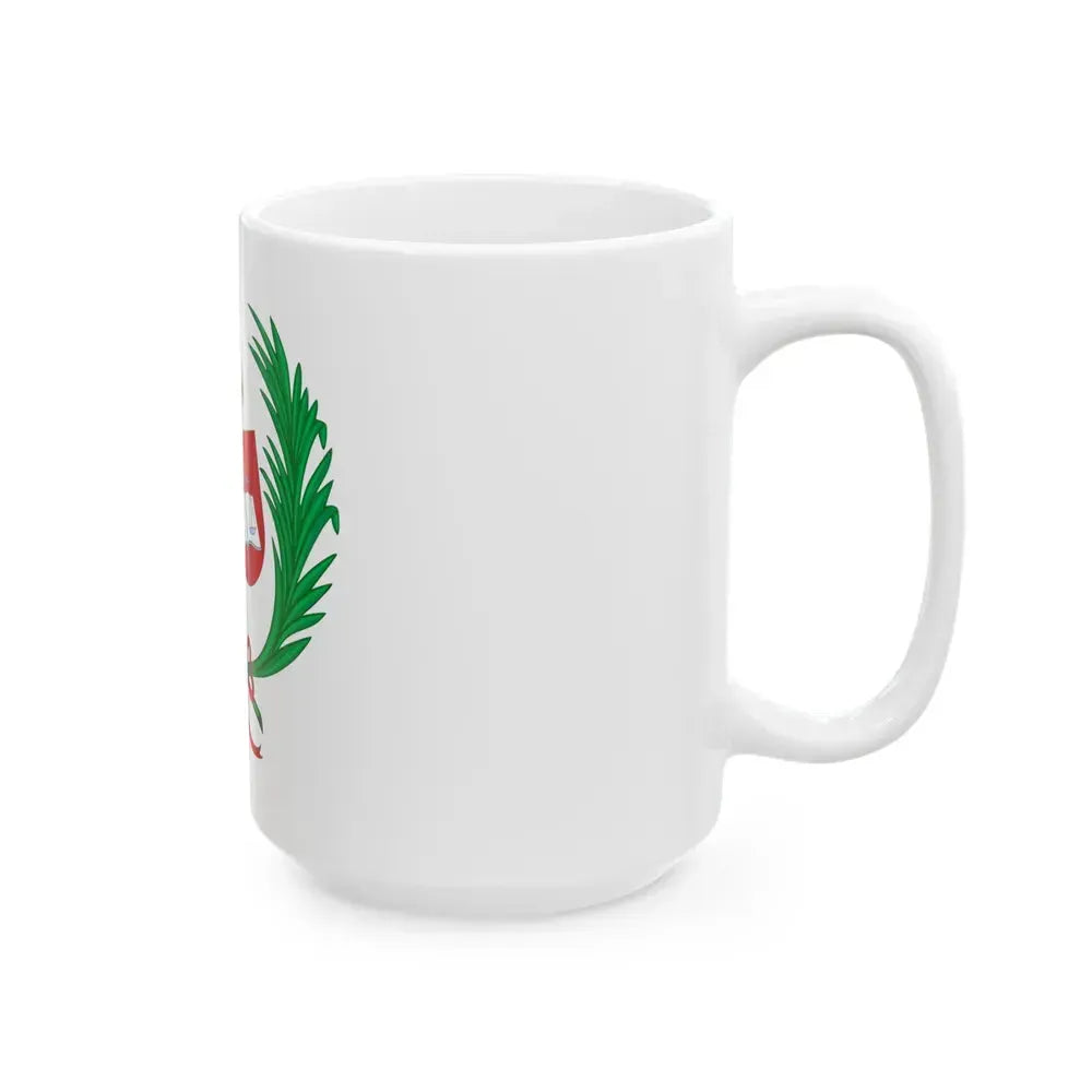 Coat of Arms of the General Council of Spanish Solicitors - White Coffee Mug - Go Mug Yourself