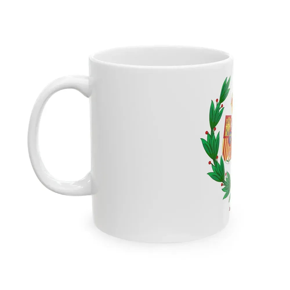 Coat of Arms of the General Council of Spanish Solicitors - White Coffee Mug - Go Mug Yourself