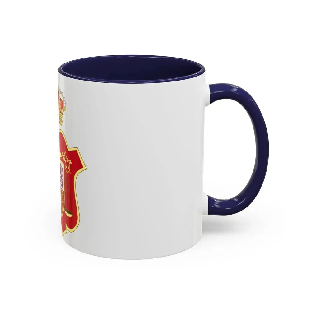 Coat of Arms of the General Council of the Judicial Power of Spain - Accent Coffee Mug - Go Mug Yourself