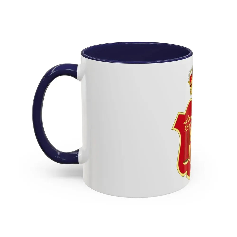 Coat of Arms of the General Council of the Judicial Power of Spain - Accent Coffee Mug - Go Mug Yourself