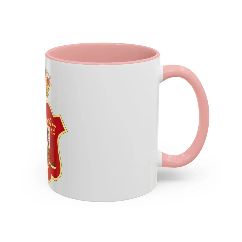 Coat of Arms of the General Council of the Judicial Power of Spain - Accent Coffee Mug - Go Mug Yourself