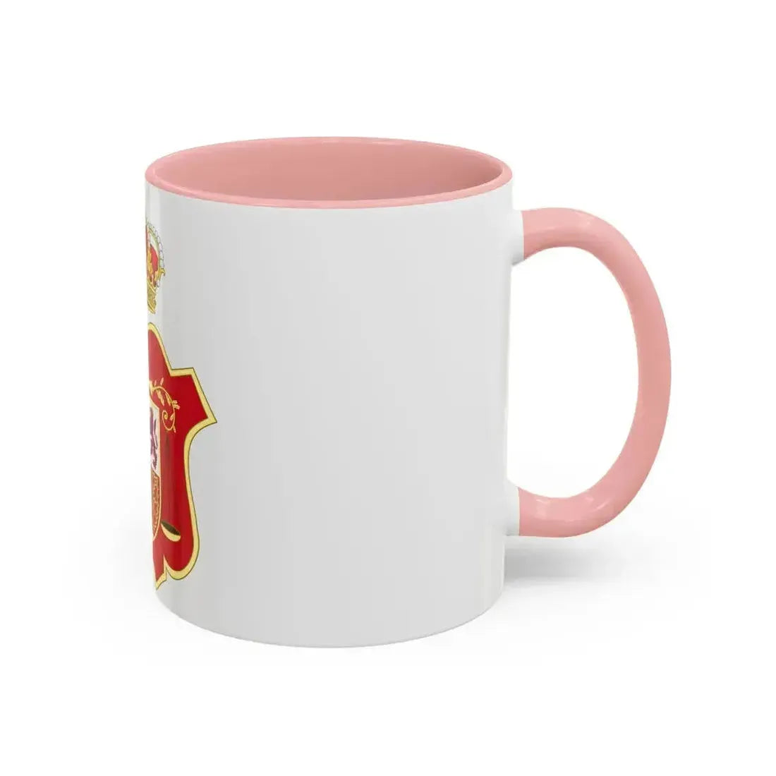 Coat of Arms of the General Council of the Judicial Power of Spain - Accent Coffee Mug - Go Mug Yourself