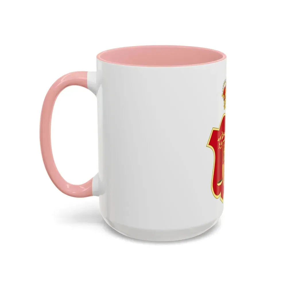 Coat of Arms of the General Council of the Judicial Power of Spain - Accent Coffee Mug - Go Mug Yourself