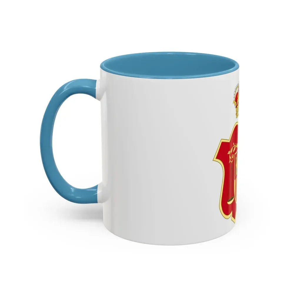 Coat of Arms of the General Council of the Judicial Power of Spain - Accent Coffee Mug - Go Mug Yourself