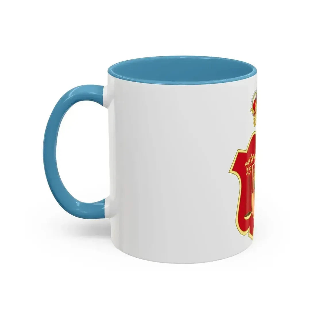 Coat of Arms of the General Council of the Judicial Power of Spain - Accent Coffee Mug - Go Mug Yourself