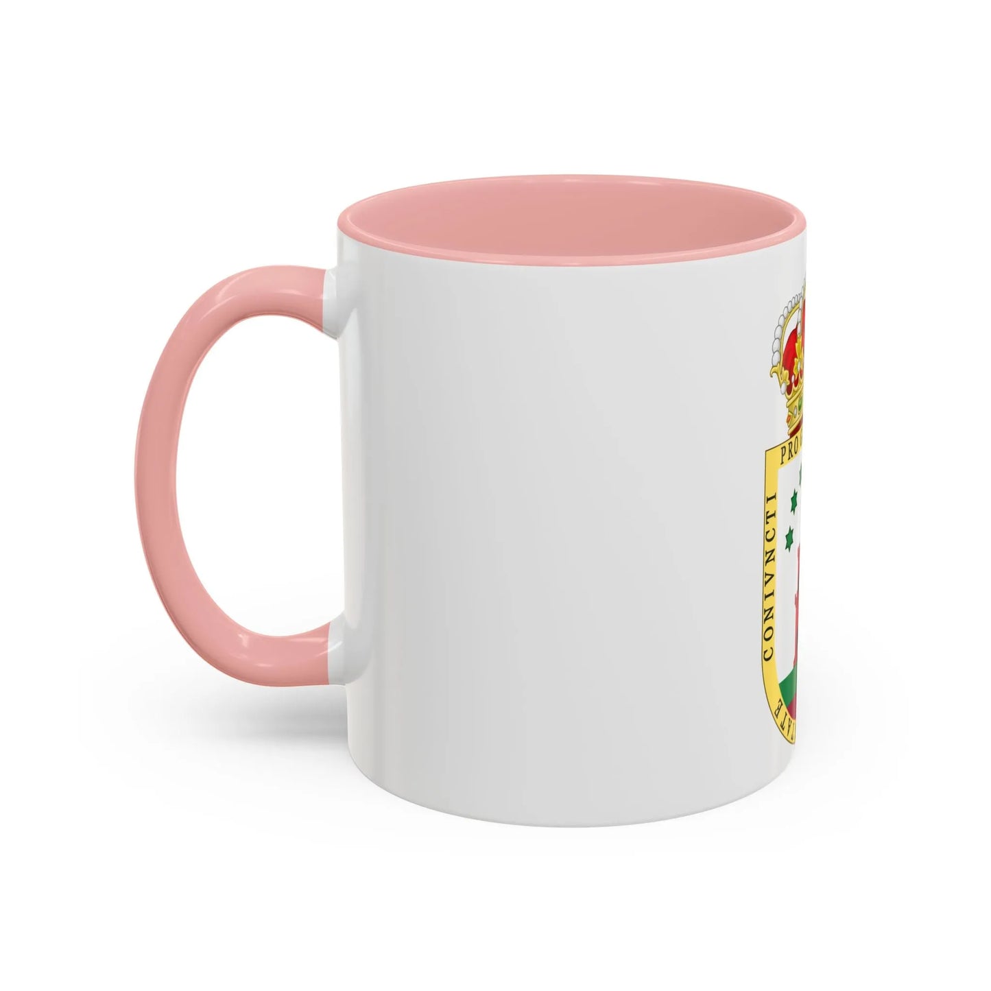 Coat of Arms of the Gibraltar Countryside Commonwealth - Accent Coffee Mug - Go Mug Yourself