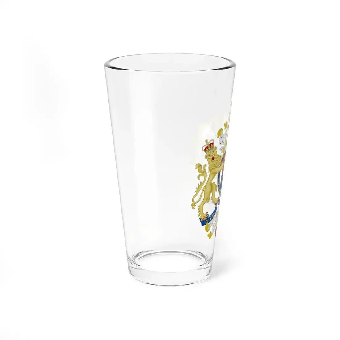 Coat of Arms of the Government of Gibraltar - Pint Glass 16oz - Go Mug Yourself