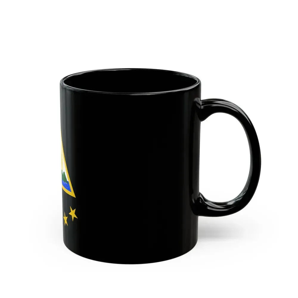 Coat of arms of the Greater Republic of Central America (1898) - Black Coffee Mug - Go Mug Yourself