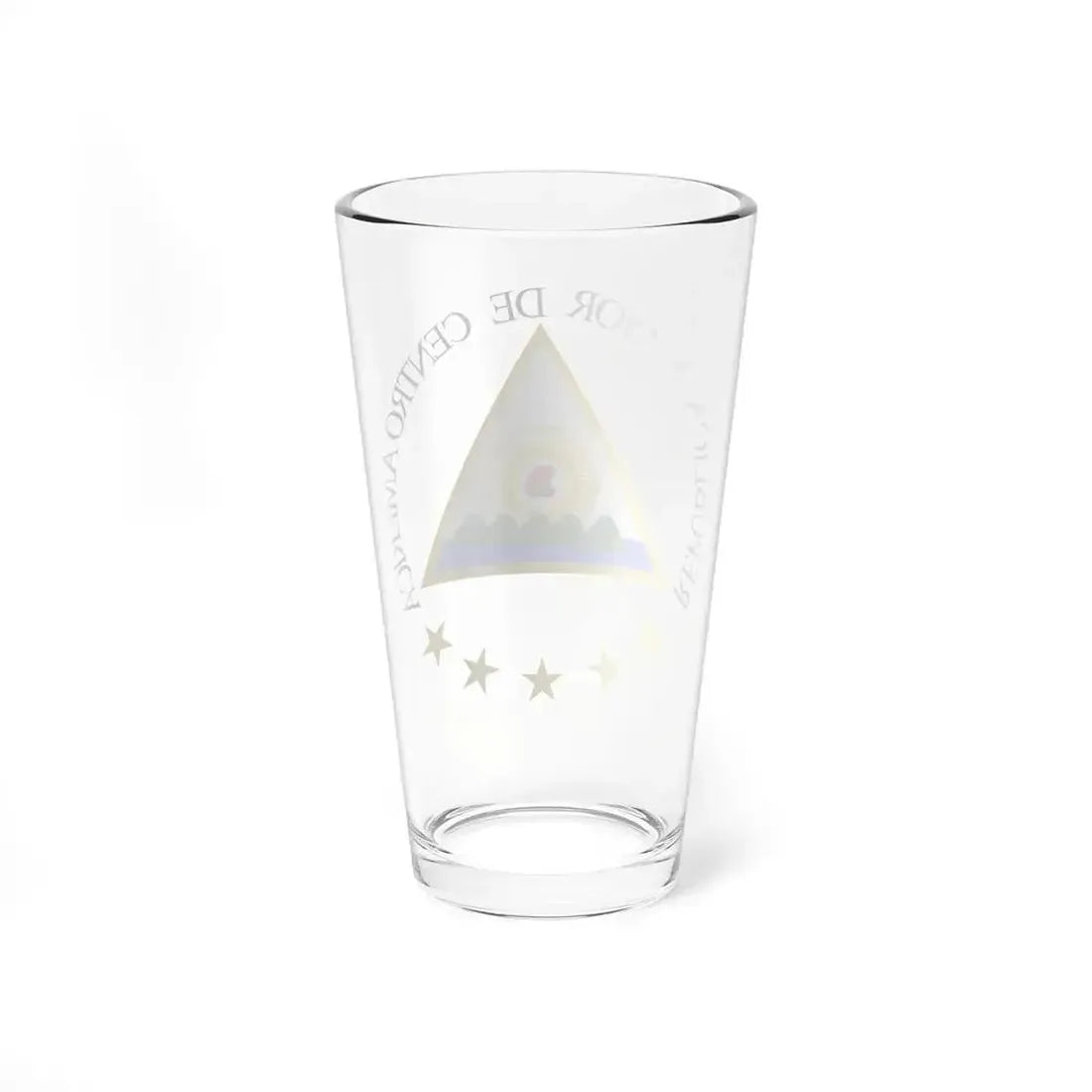 Coat of arms of the Greater Republic of Central America (1898) - Pint Glass 16oz - Go Mug Yourself