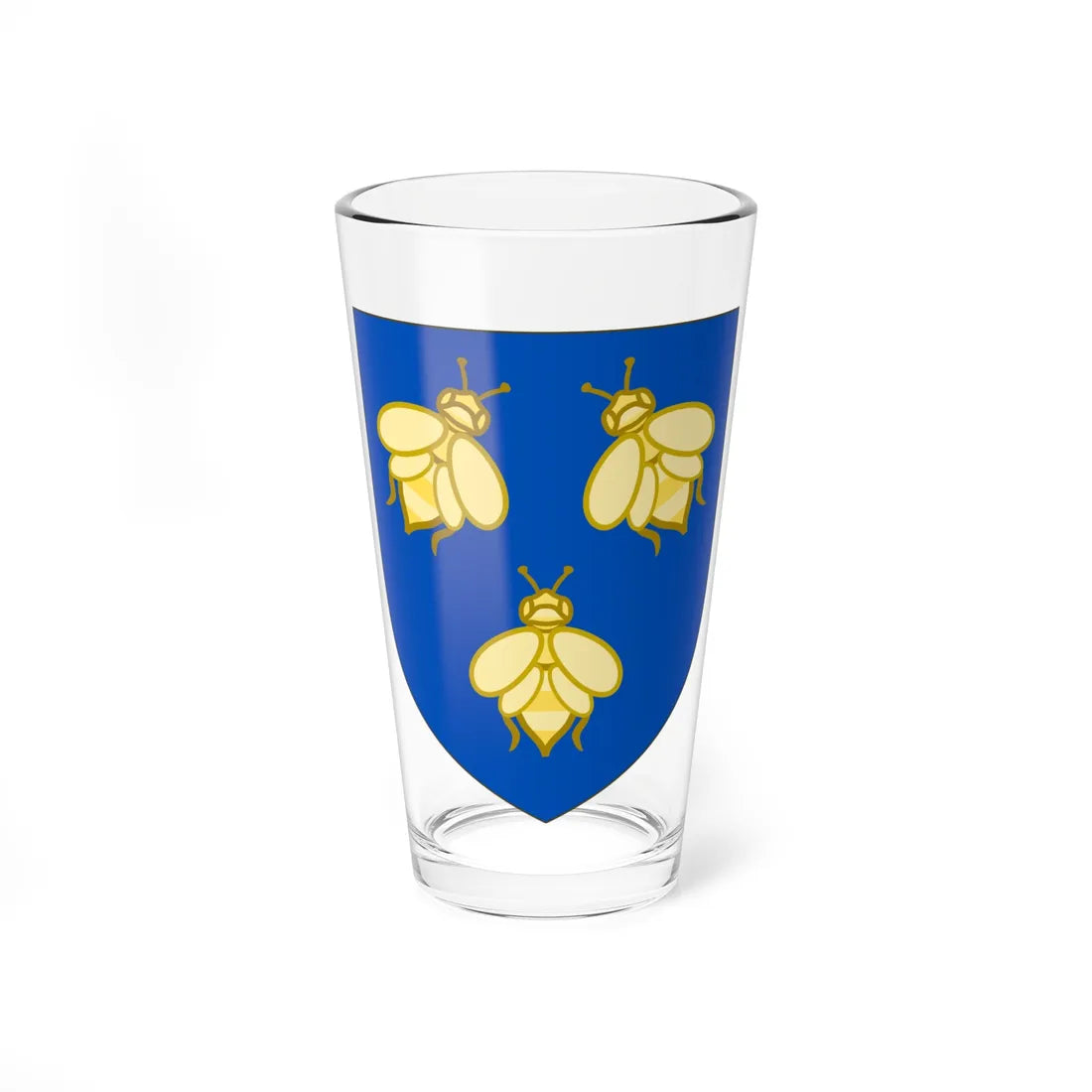 Coat of arms of the House of Barberini (Italy) (Coat of Arms) Pint Glass 16oz 16oz - Go Mug Yourself
