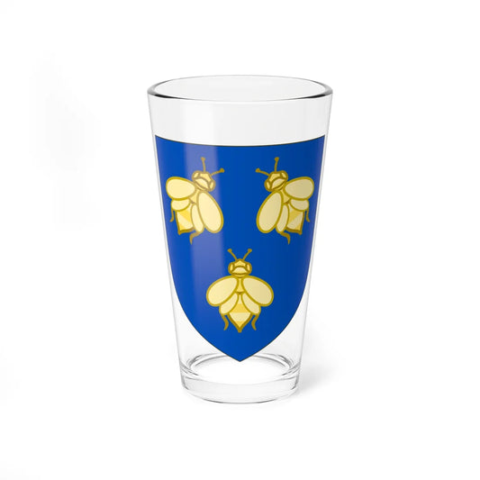 Coat of arms of the House of Barberini (Italy) (Coat of Arms) Pint Glass 16oz 16oz - Go Mug Yourself