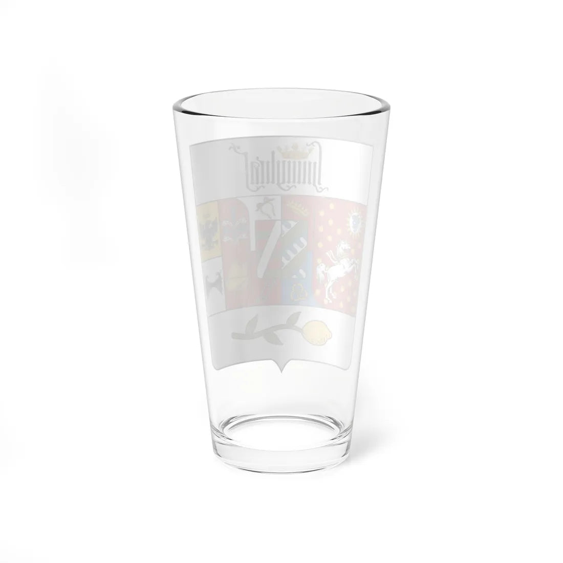 Coat of arms of the House of Borromeo (Italy) (Coat of Arms) Pint Glass 16oz - Go Mug Yourself