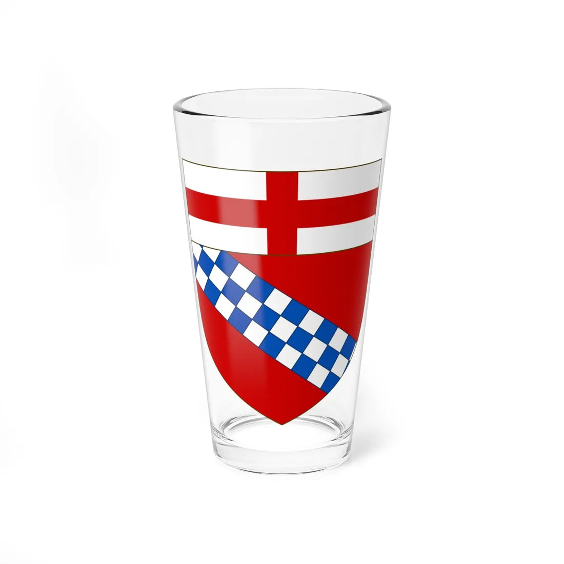 Coat of arms of the House of Cybo (Italy) (Coat of Arms) Pint Glass 16oz 16oz - Go Mug Yourself