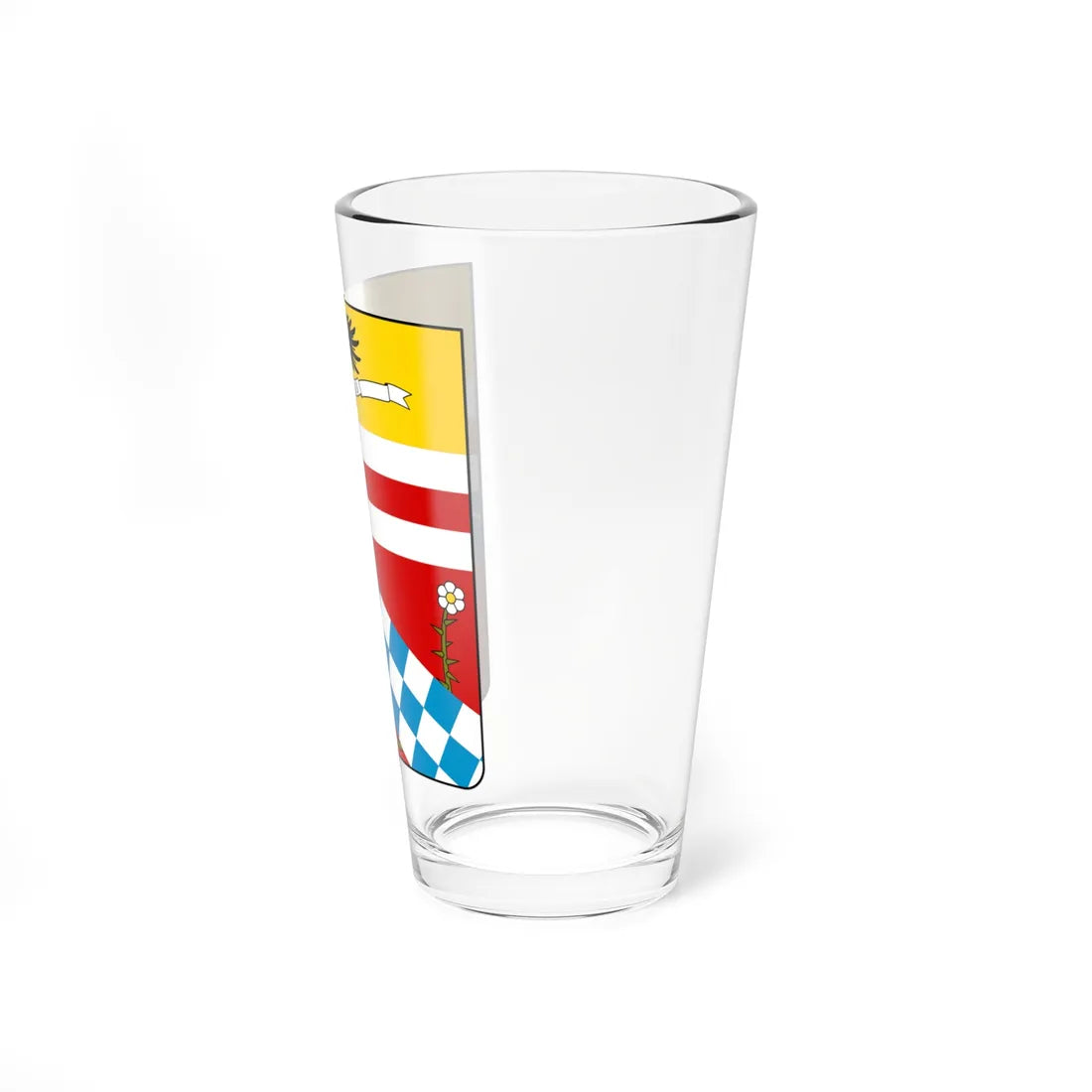 Coat of arms of the House of Cybo-Malaspina (Italy) (Coat of Arms) Pint Glass 16oz - Go Mug Yourself