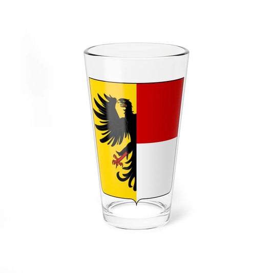 Coat of arms of the House of della Gherardesca (Italy) (Coat of Arms) Pint Glass 16oz 16oz - Go Mug Yourself