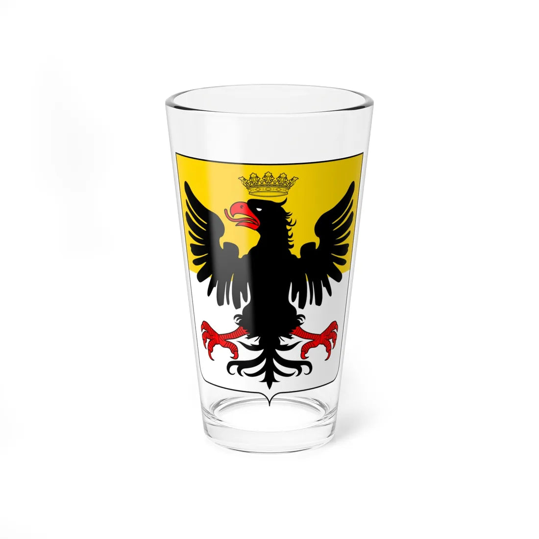 Coat of arms of the House of Doria (Italy) (Coat of Arms) Pint Glass 16oz 16oz - Go Mug Yourself