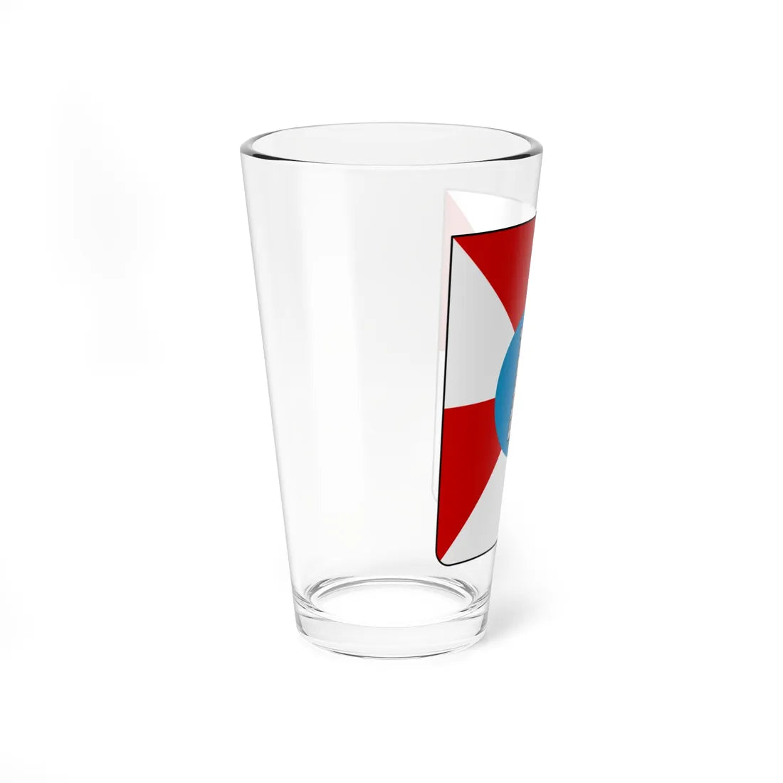 Coat of arms of the House of Fanzago degli Aliprandi (Italy) (Coat of Arms) Pint Glass 16oz - Go Mug Yourself