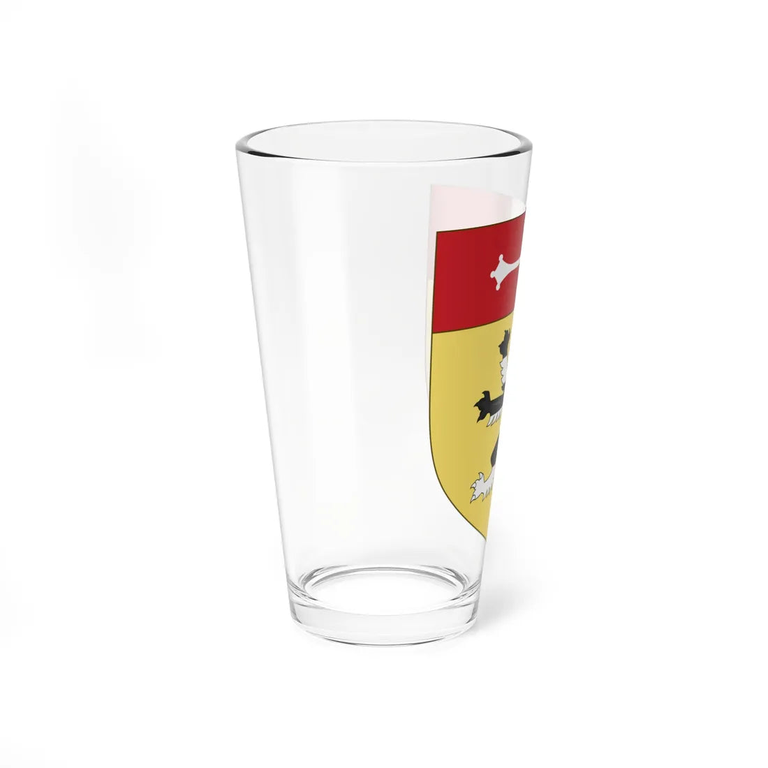 Coat of Arms of the House of Gambacorti (Italy) (Coat of Arms) Pint Glass 16oz - Go Mug Yourself