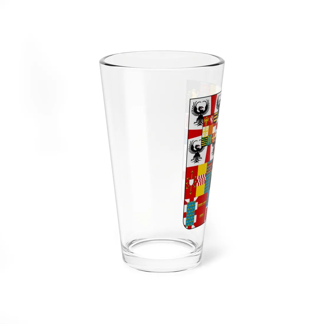 Coat of arms of the House of Gonzaga 1627 (Italy) (Coat of Arms) Pint Glass 16oz - Go Mug Yourself