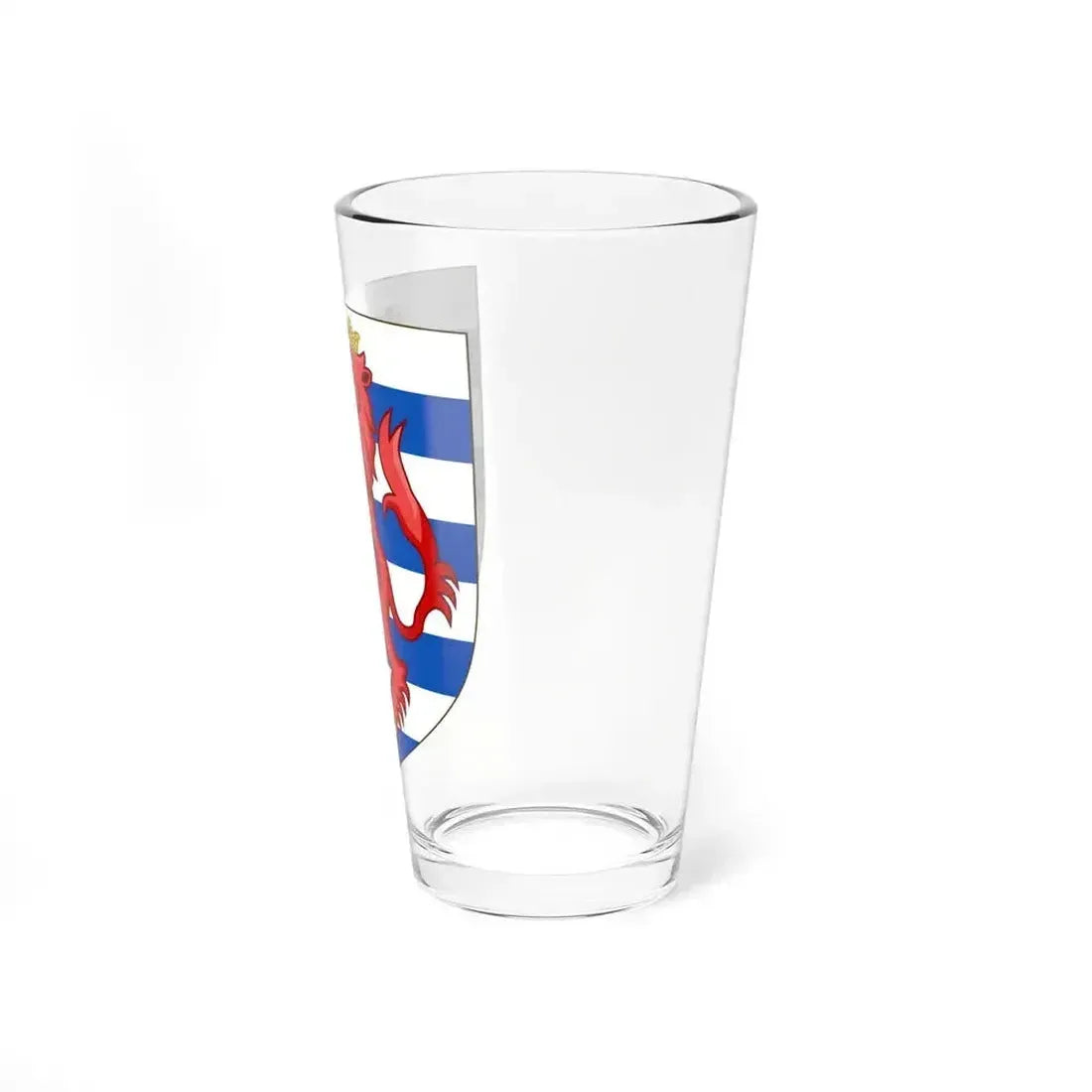 Coat of Arms of the House of Lusignan (Kings of Cyprus) - Pint Glass 16oz - Go Mug Yourself