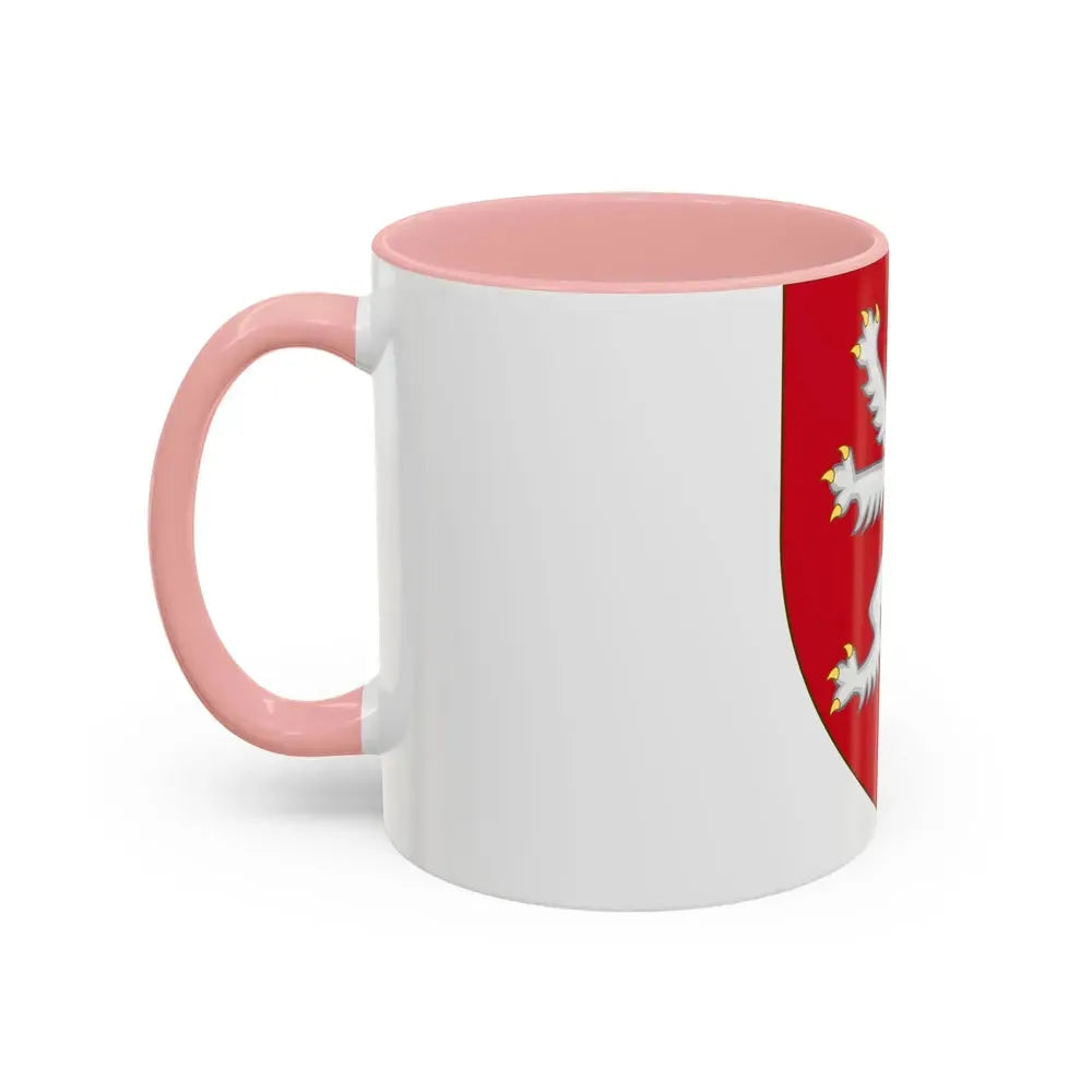 Coat of arms of the House of Luxembourg-Bohemia - Accent Coffee Mug - Go Mug Yourself