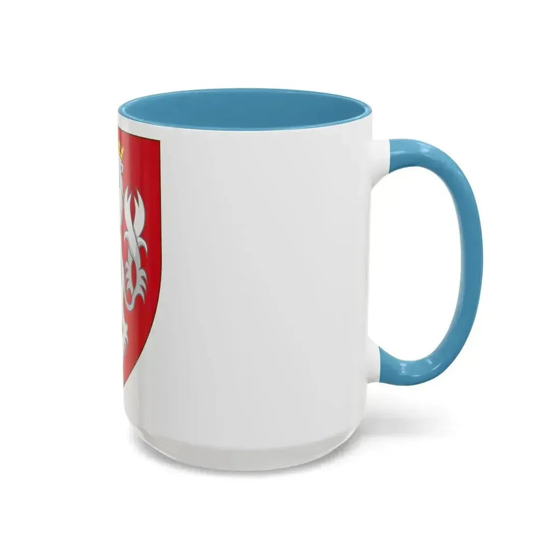 Coat of arms of the House of Luxembourg-Bohemia - Accent Coffee Mug - Go Mug Yourself