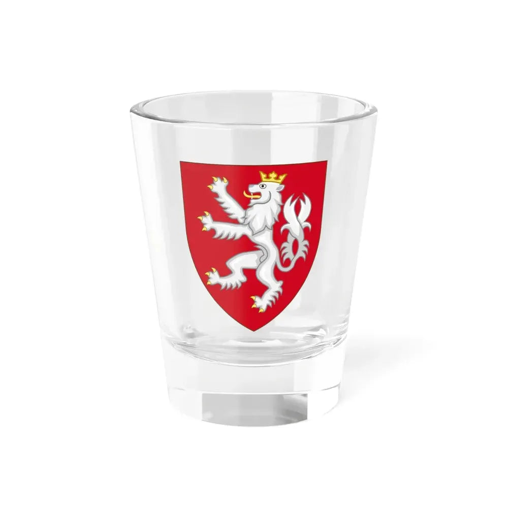 Coat of arms of the House of Luxembourg-Bohemia - Shot Glass 1.5oz 1.5oz - Go Mug Yourself