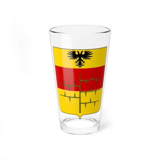 Coat of arms of the House of Malaspina Spino Secco 2 (Italy) (Coat of Arms) Pint Glass 16oz 16oz - Go Mug Yourself