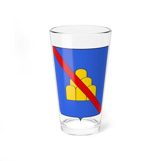 Coat of arms of the House of Ridolfi di Piazza (Italy) (Coat of Arms) Pint Glass 16oz 16oz - Go Mug Yourself